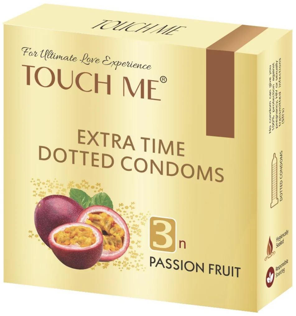 TOUCH ME — Passion Fruit condom retail pack